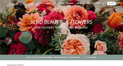 Desktop Screenshot of divineflowers.com.au