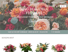Tablet Screenshot of divineflowers.com.au